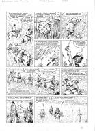 BARBE ROUGE : Planche originale 37 de BARBE ROUGE - Tome 31. La guerre des pirates
